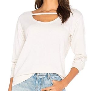 LNA Maya Sweatshirt Mineral Bone